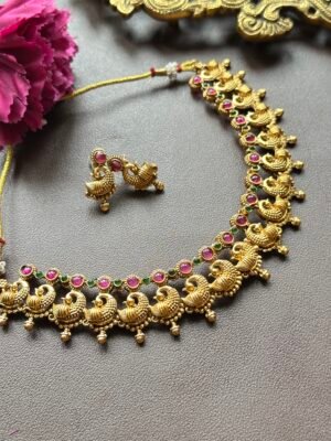 IMG_0569 Peacock Neck Set