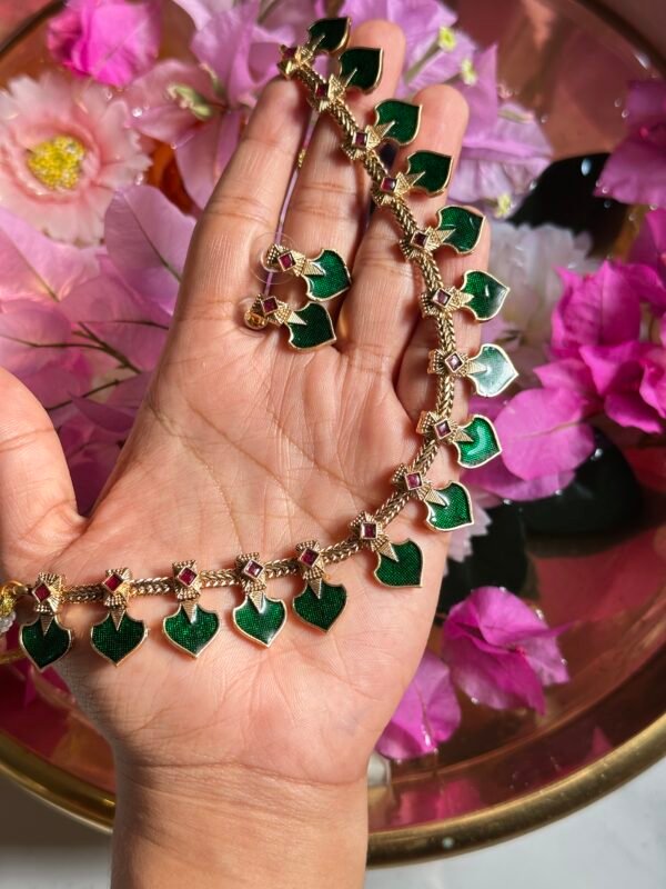 Palakka Leaf Necklace