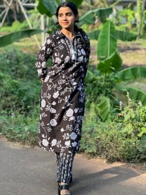 Pure Cotton Salwar Suit with Dupatta