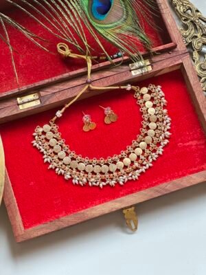 IMG_1776 Premium Kasu x Pearls - Necklace Set