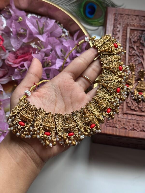 Premium Meenakshi Antique Necklace