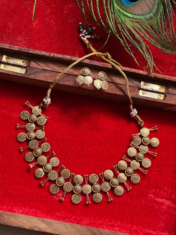 Premium Kasu  Necklace