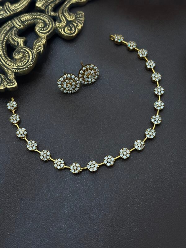 Simple AD Necklace Set