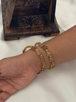 Temple bangles, Set of two