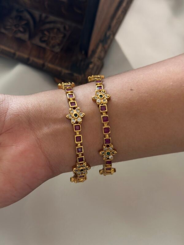 Kemp Premium Bangles, Set of Two