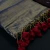 Khadi Plain Tissue Saree