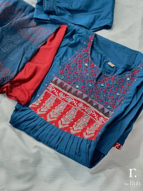 Pure Cotton Salwar Suit with Dupatta