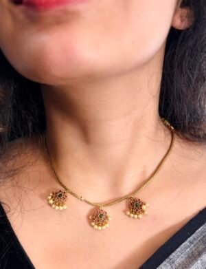 IMG_3225 Cute Attigai Neck set