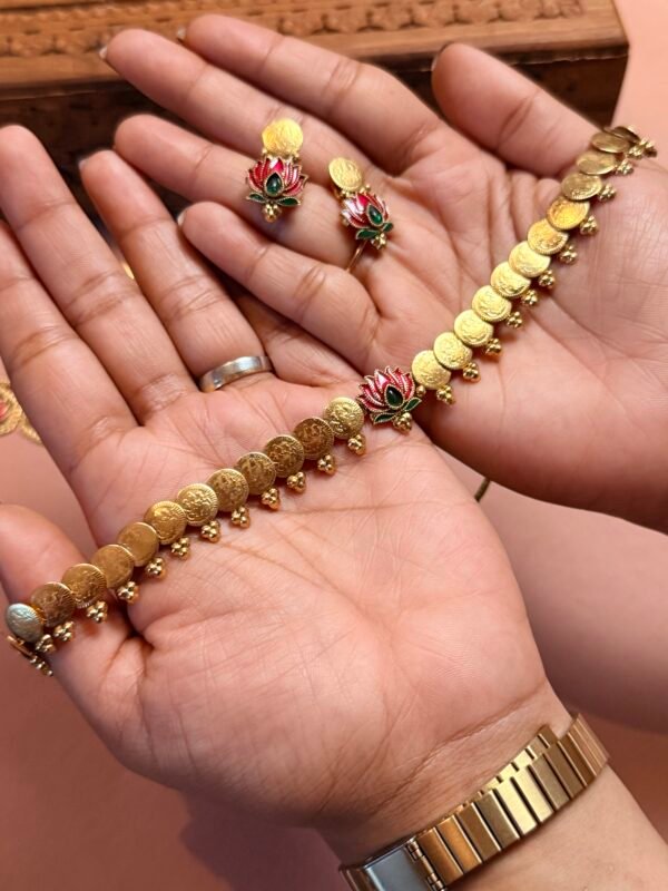 Padma Kasu Necklace set