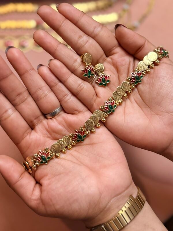 Padma Kasu Necklace set