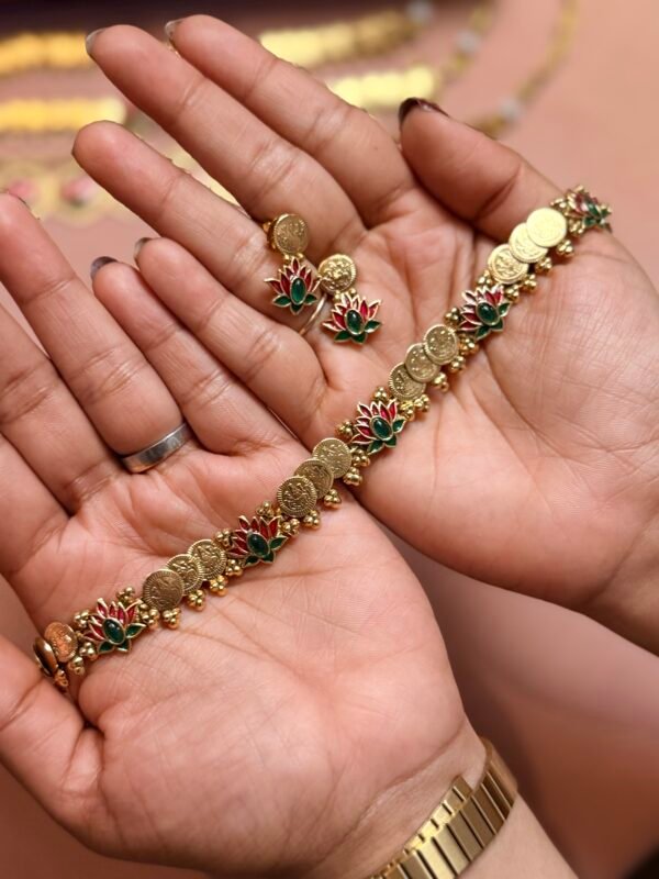 Padma Kasu Necklace set
