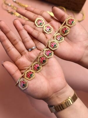 Padma Drop Necklace set