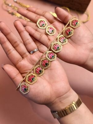 Padma Drop Necklace set