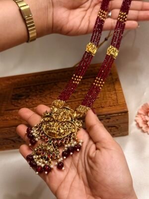 Premium Saraswathi Haram set