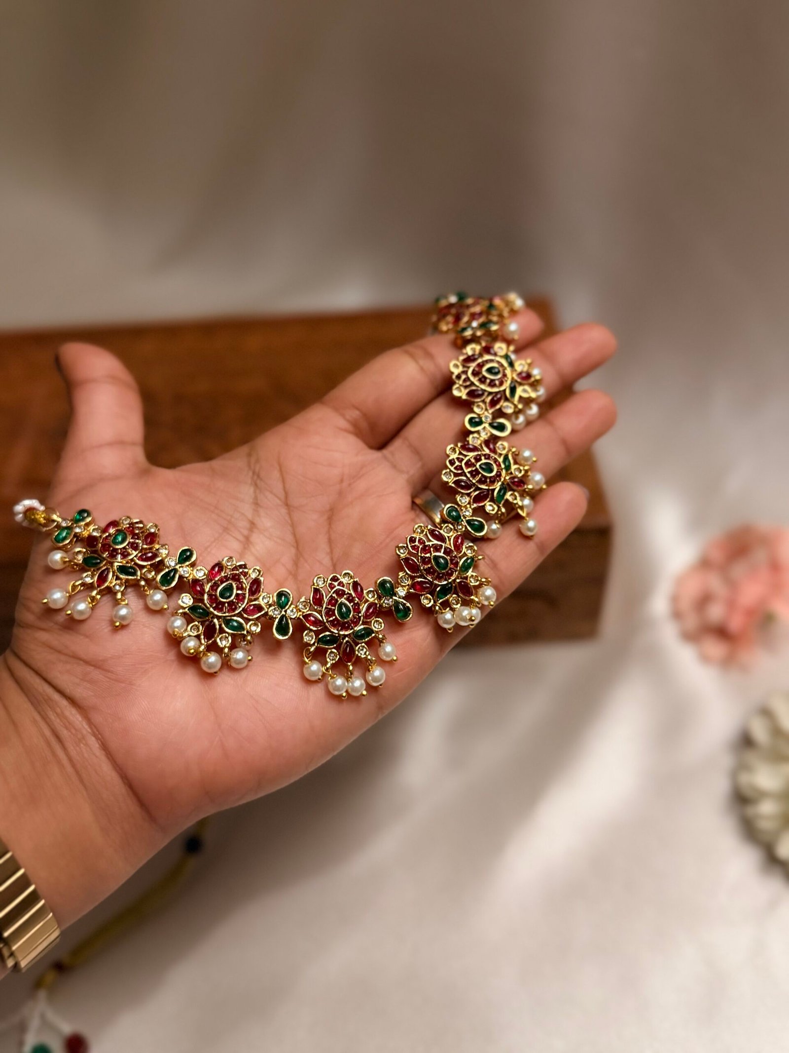 Pankaja Kemp Neck set