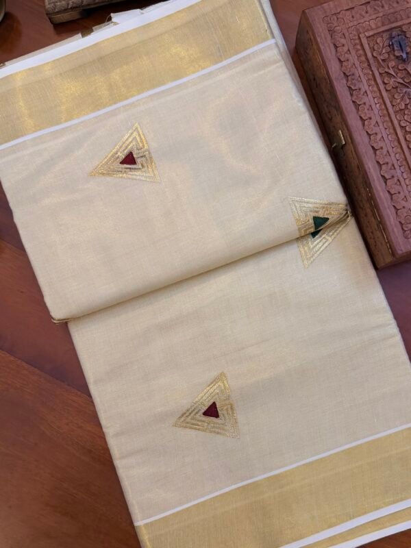Premium Tissue Kerala Saree