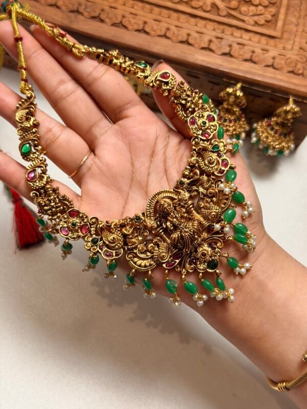 IMG_5927 Janani Antique Necklace Set