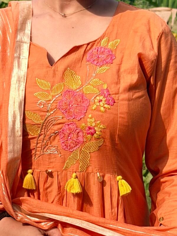 Pure Cotton Salwar Suit with Dupatta