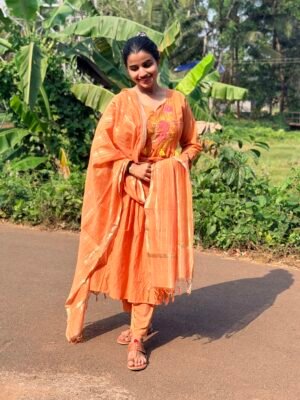 Pure Cotton Salwar Suit with Dupatta