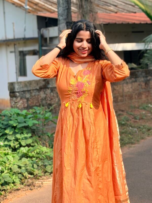 Pure Cotton Salwar Suit with Dupatta