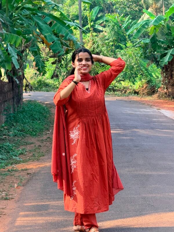 IMG_8706 Pure Cotton Salwar Suit with Dupatta