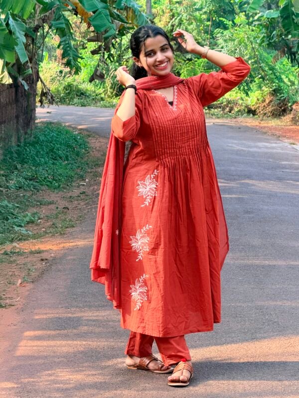 IMG_8707 Pure Cotton Salwar Suit with Dupatta