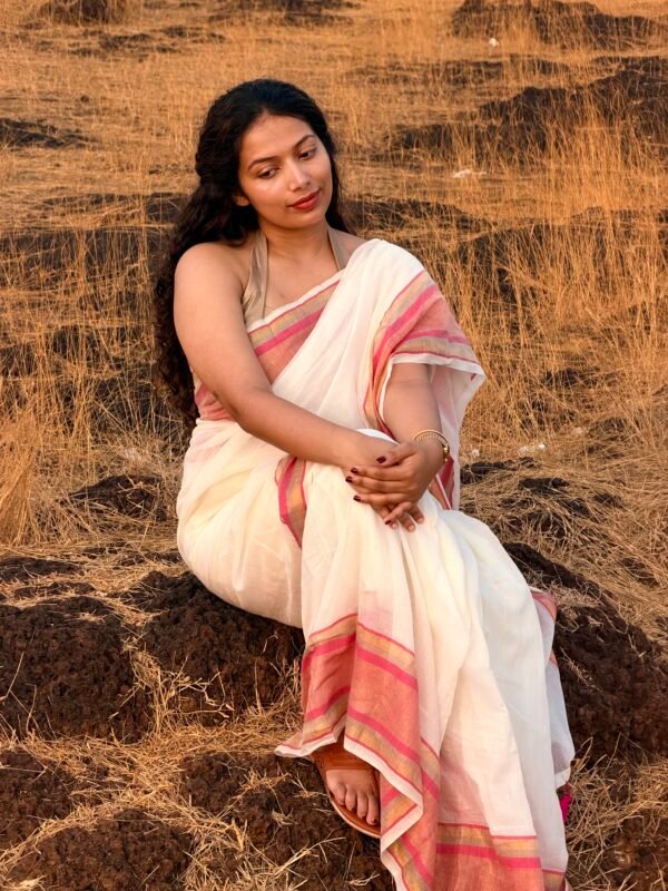 Mul Cotton Saree