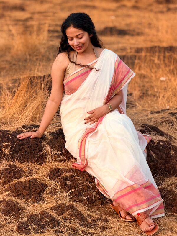 Mul Cotton Saree