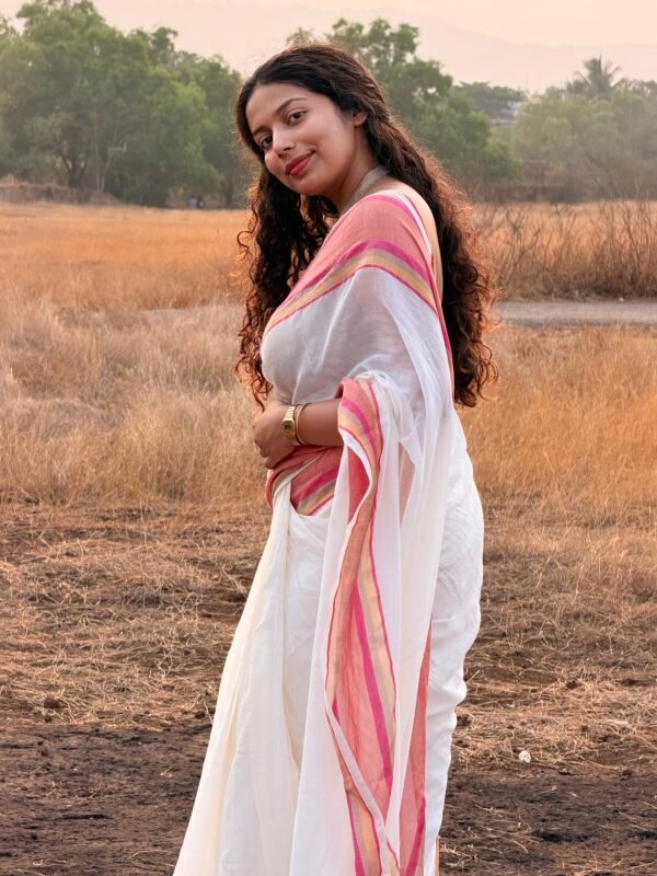 Mul Cotton Saree