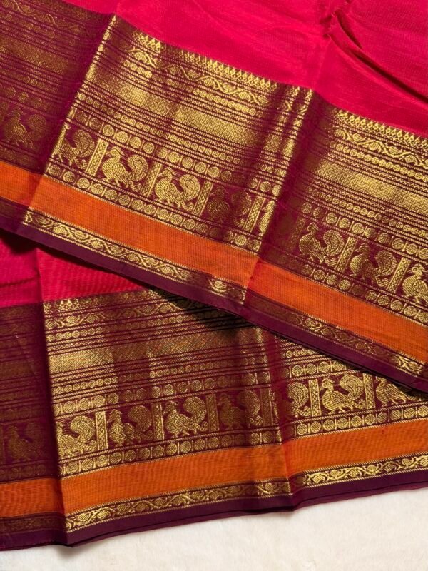 IMG_0819 Premium Zari Kanchi Cotton Saree