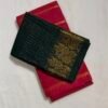 Traditional Madurai Sungudi Cotton Saree with Blouse Piece