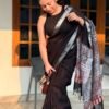 Linen Cotton Saree