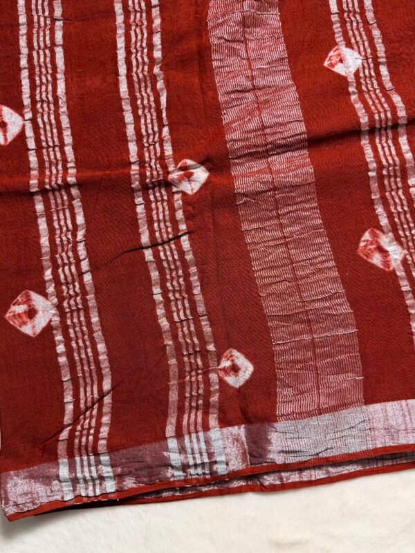 Linen Cotton Saree