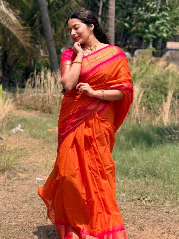 Premium Kanchi Cotton Saree