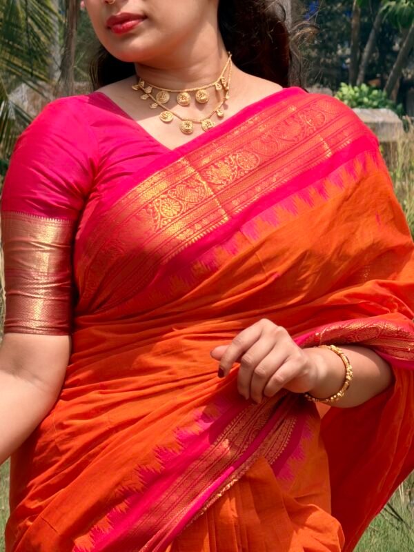 Premium Kanchi Cotton Saree