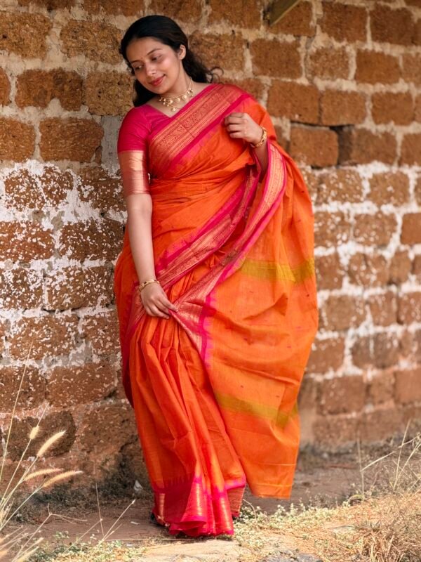 Premium Kanchi Cotton Saree
