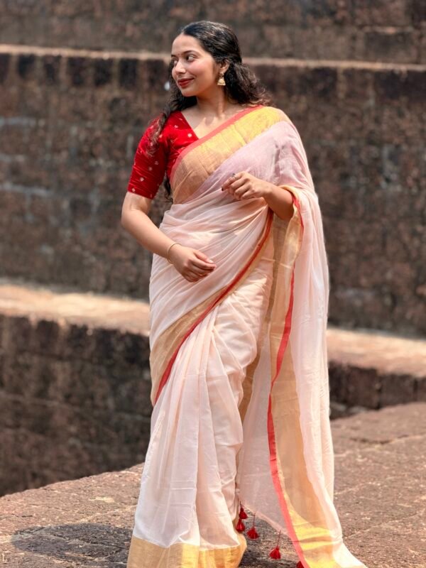 Mul Cotton Saree