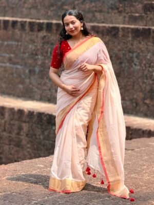 Mul Cotton Saree
