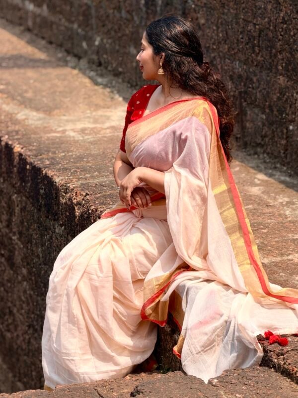 Mul Cotton Saree