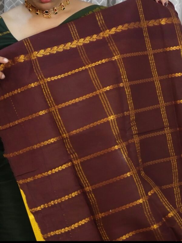 Traditional Madurai Sungudi Cotton with Blouse Piece