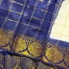 Traditional Madurai Sungudi Cotton Saree with Blouse Piece