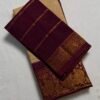 Traditional Madurai Sungudi Cotton Saree with Blouse Piece