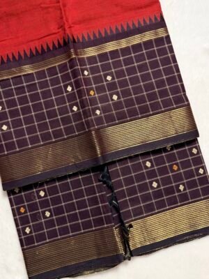 Heritage Zari Premium Kanchi Cotton Saree