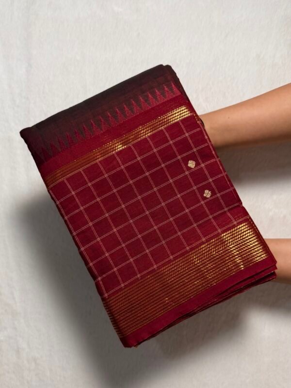 Heritage Zari Premium Kanchi Cotton Saree