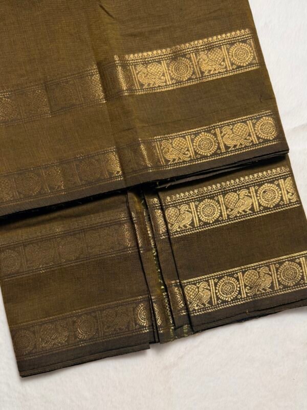 Premium Zari Kanchi Cotton Saree