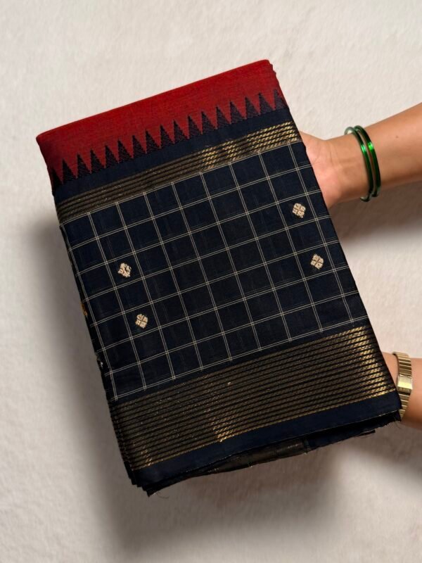 Heritage Zari Premium Kanchi Cotton Saree