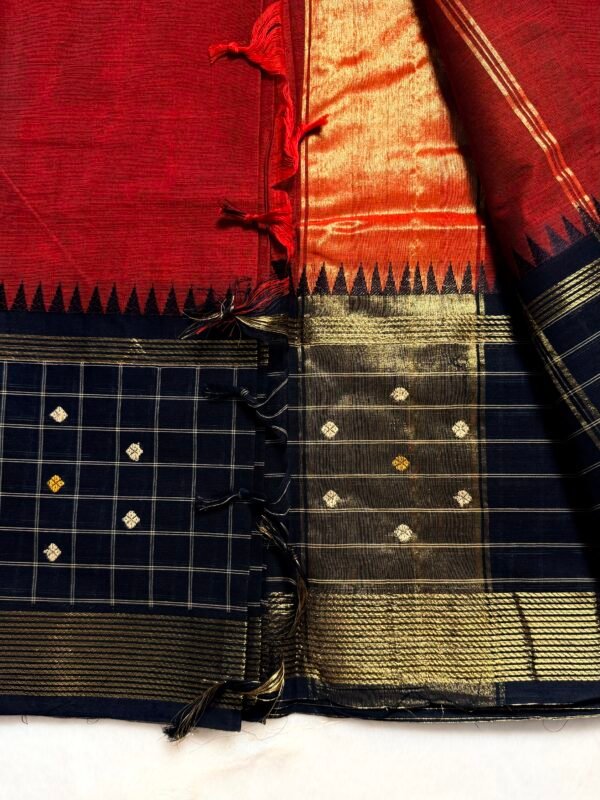 Heritage Zari Premium Kanchi Cotton Saree