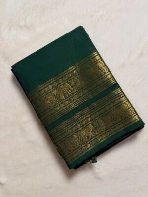 Premium Zari Kanchi Cotton Saree