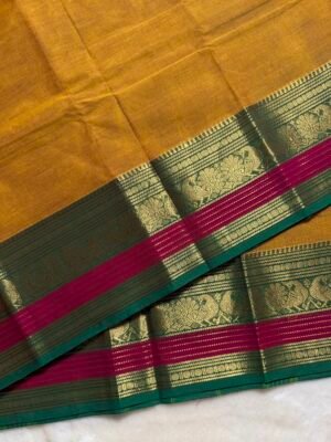 Premium Zari Kanchi Cotton Saree