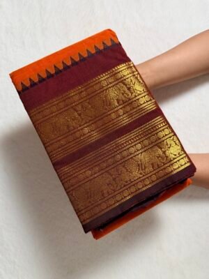 Premium Kanchi Cotton Saree